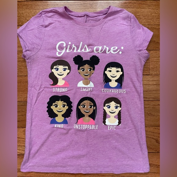 The Children’s Place Girls Short Sleeve Tee Shirt - Picture 1 of 2